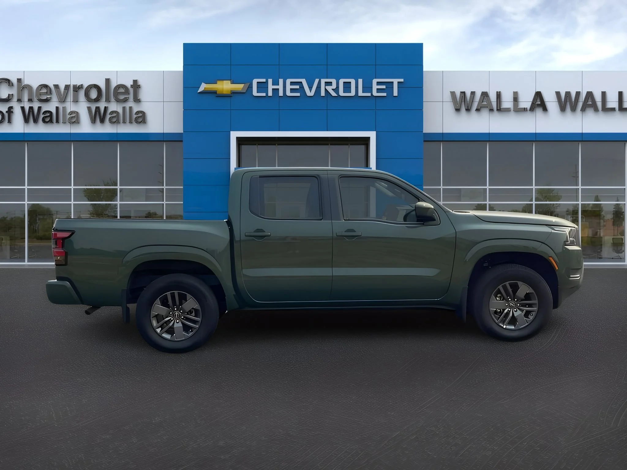 Used 2025 Tactical Green Metallic Nissan SV image 8