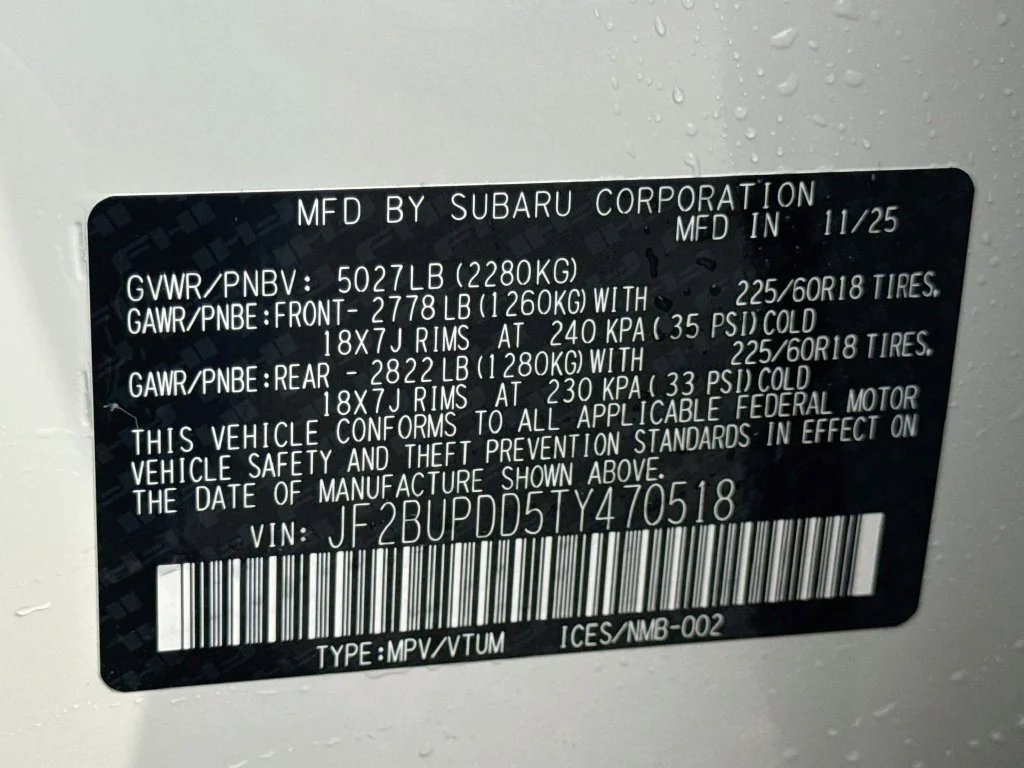 Certified Used 2026 White Subaru Limited image 42
