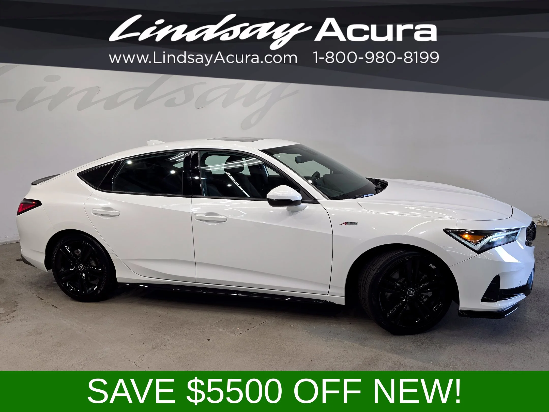 Used 2026 Platinum White Pearl Acura A-Spec Tech Package image 3