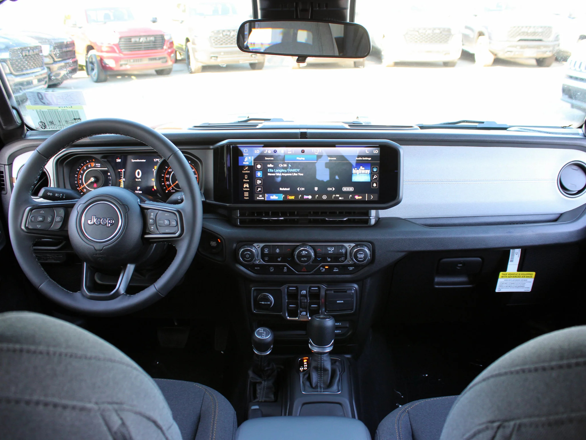 Used 2025 Grey Jeep Sport S* 4x4, Heated Seats/Wheel, Max Tow Package, Remote Start image 14