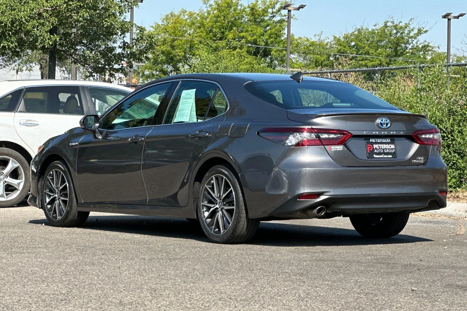Used 2021 Gray Toyota XLE image 5