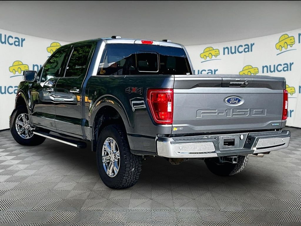 Used 2023 Gray Metallic Ford XLT image 4