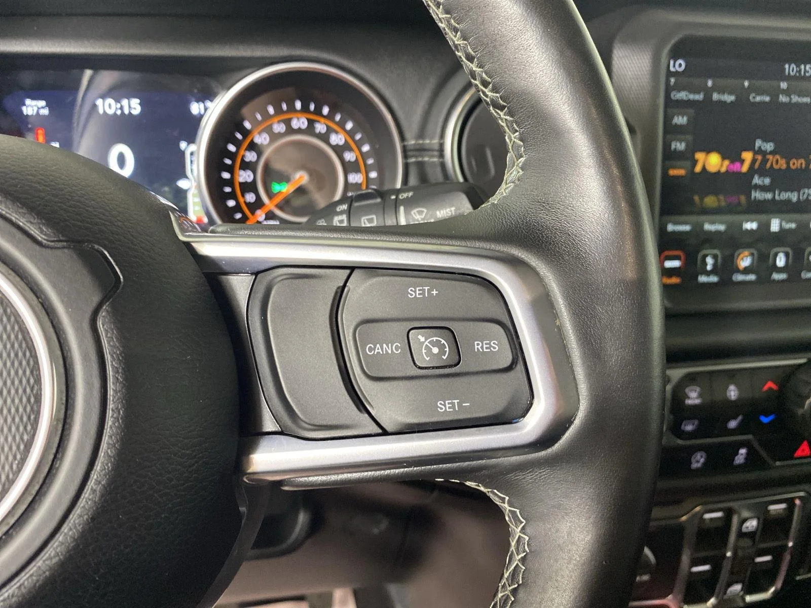 Used 2019 Firecracker Red Clearcoat Jeep Sahara image 21