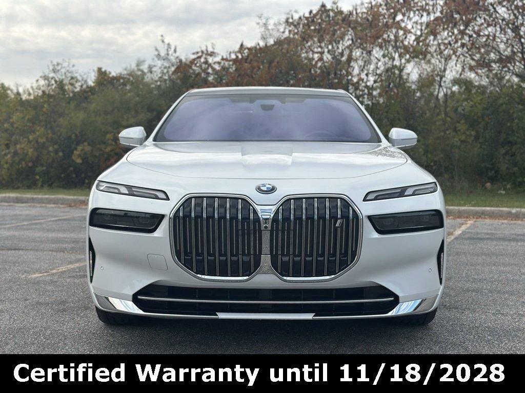 Certified 2023 BMW i7 Base with VIN WBY53EJ07PCN73414 for sale in Schererville, IN