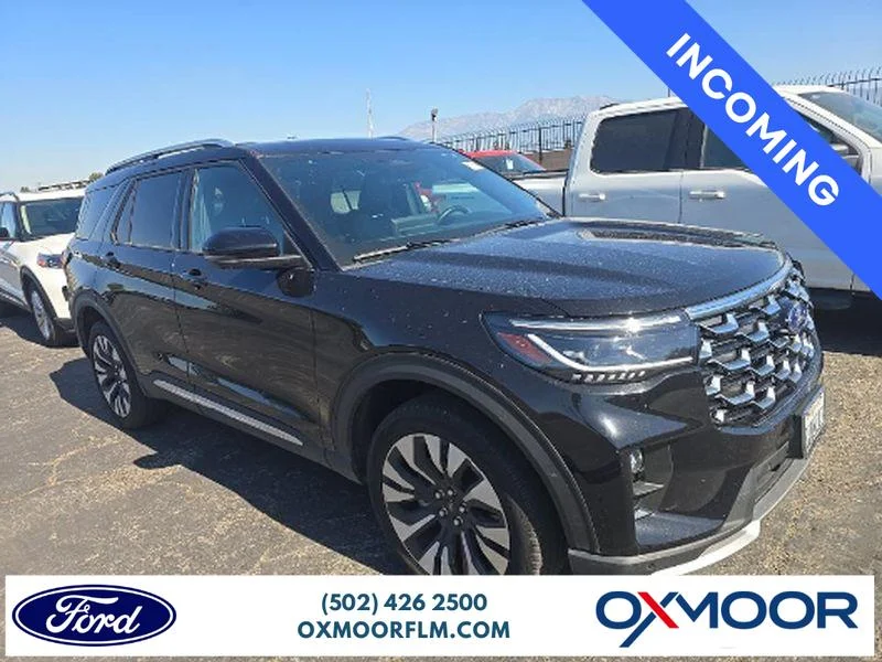 Used 2025 Agate Black Metallic Ford Platinum image 1