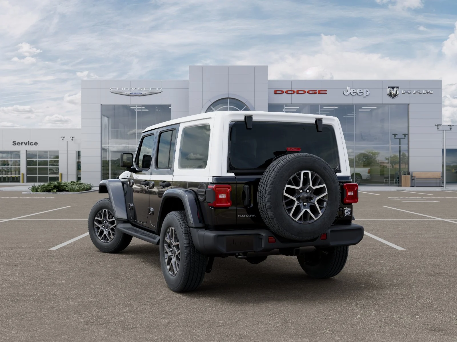 New 2026 Black Clear-Coat Exterior Paint Jeep Sahara image 33