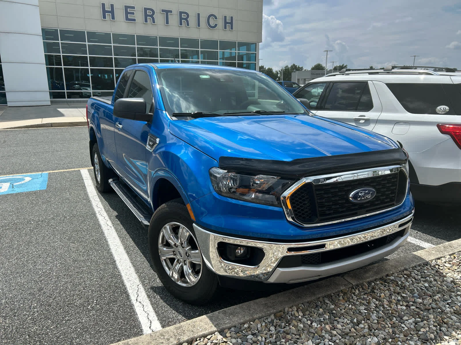 Certified Used 2022 Velocity Blue Ford XLT image 6