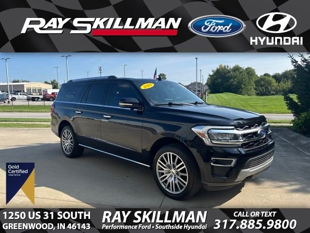 Certified Used 2024 Black Ford Limited image 1