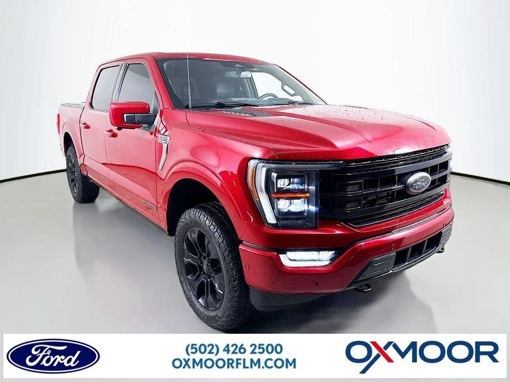 Used 2023 Rapid Red Metallic Tinted Clearcoat Ford Platinum image 1
