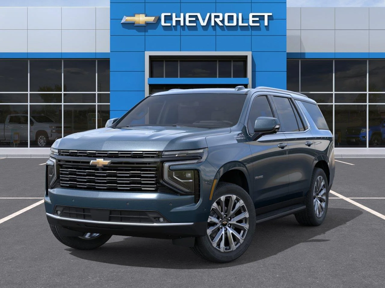 New 2027 Lakeshore Blue Metallic Chevrolet High Country image 6