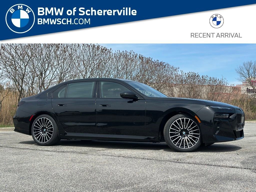 New 2026 Black Sapphire Metallic BMW 750e xDrive image 1