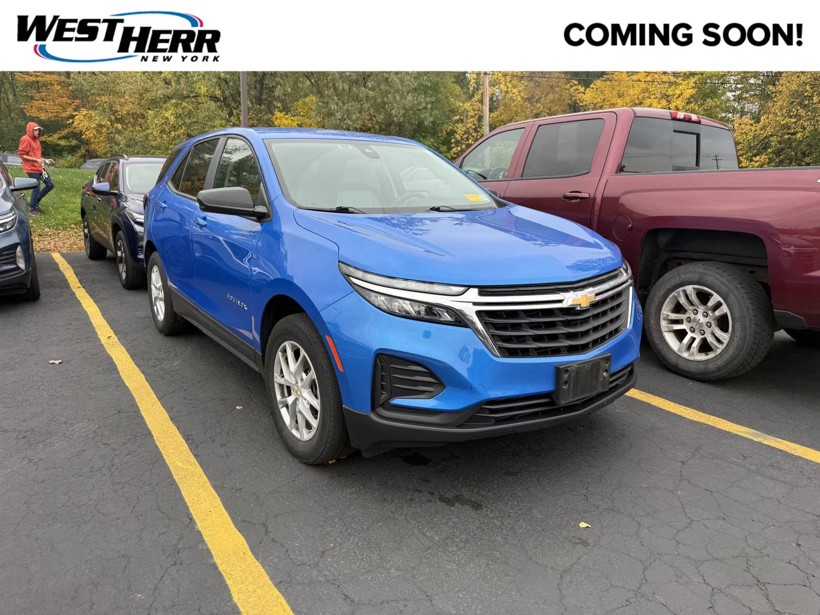 Used 2024 Riptide Blue Metallic Chevrolet LS image 1