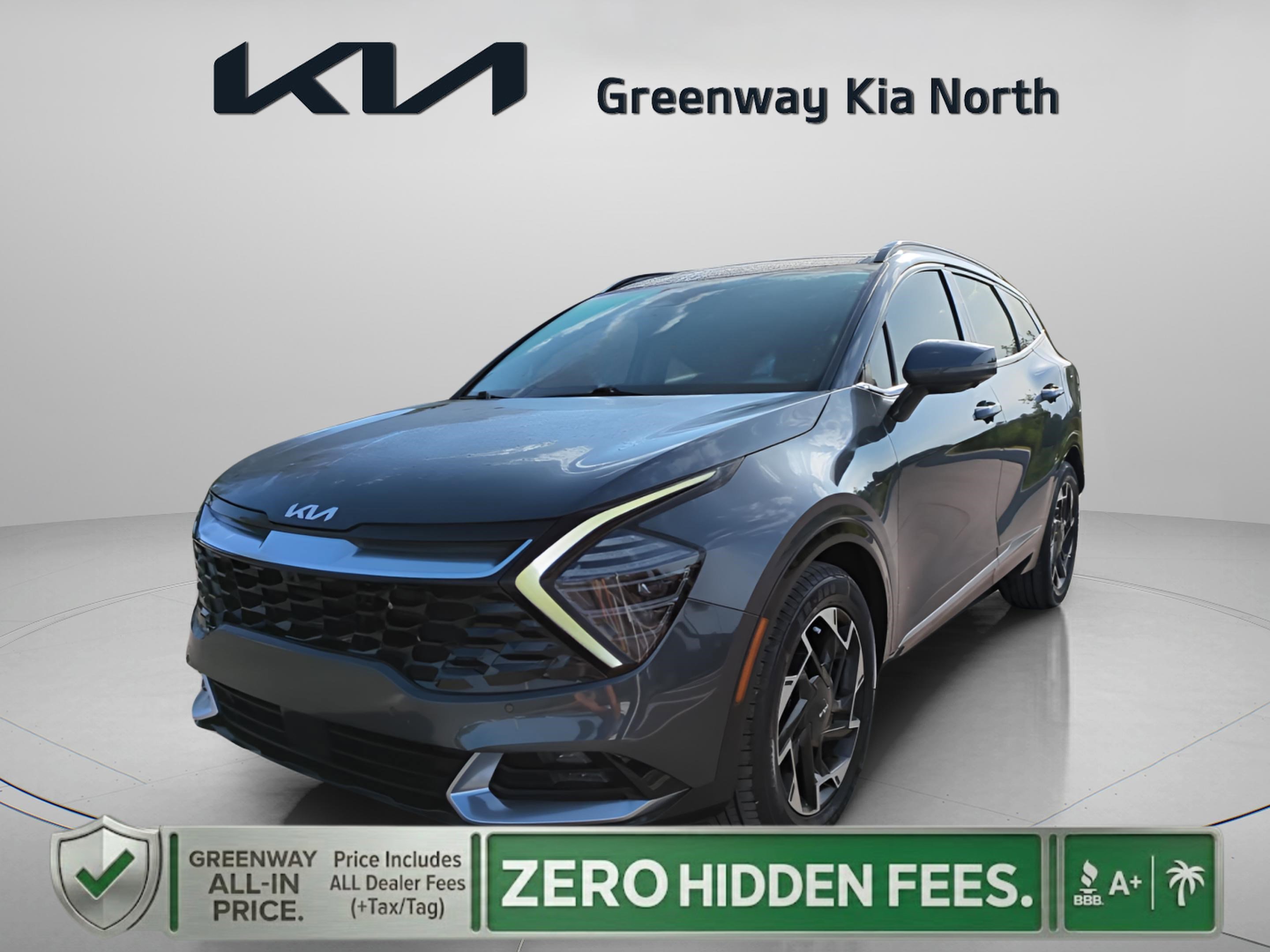 Used 2023 Gravity Gray Kia SX-Prestige image 4