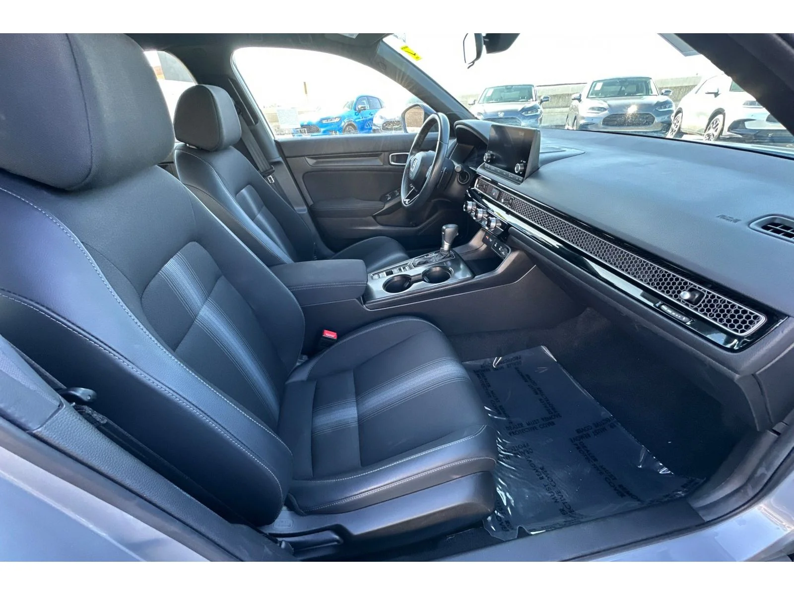 Used 2025 Solar Silver Metallic Honda Sport image 18