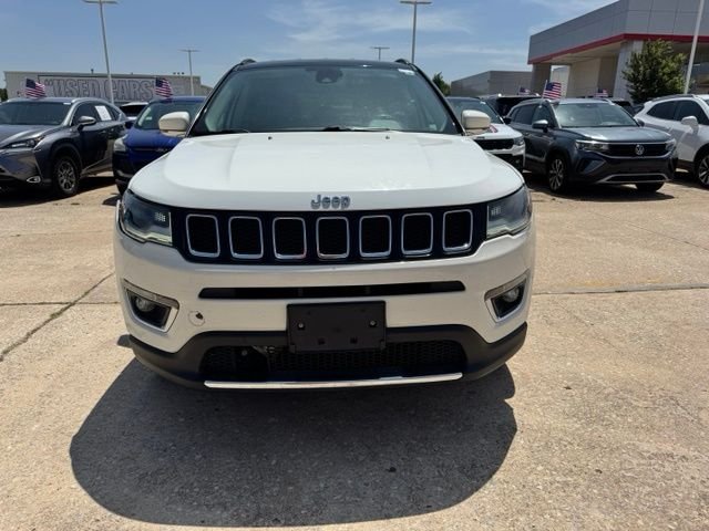 Used 2021 Jeep Compass Limited with VIN 3C4NJDCB6MT583707 for sale in Midwest City, OK