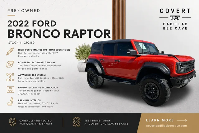 2022 Ford Bronco Raptor