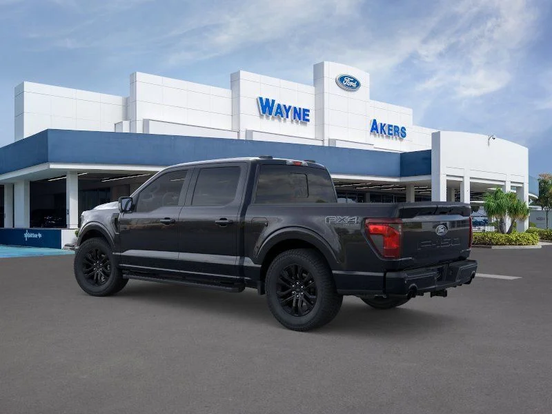 New 2026 Agate Black Metallic Ford XLT image 4