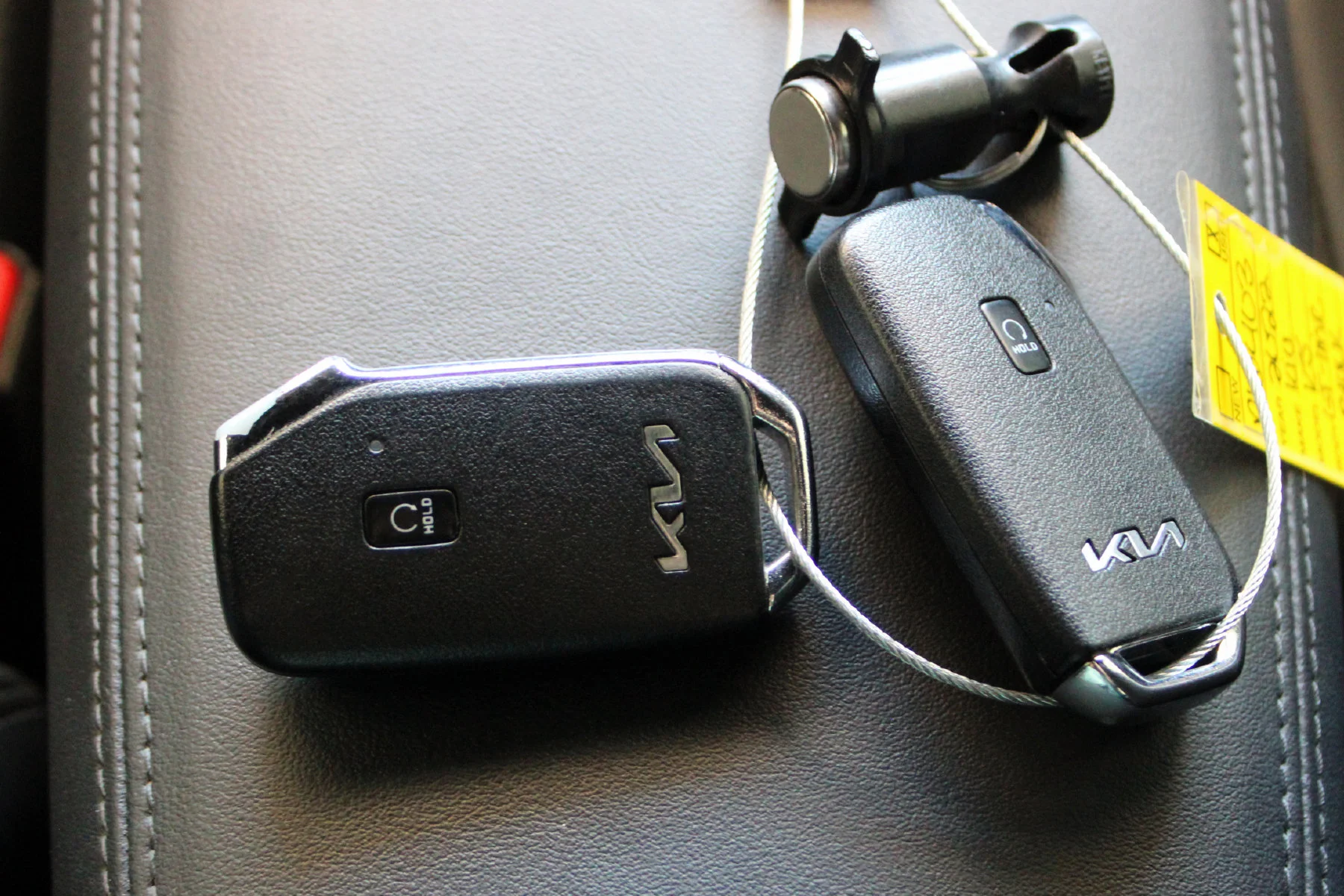 Used 2022 Ebony Black Kia GT-Line Auto FWD image 41