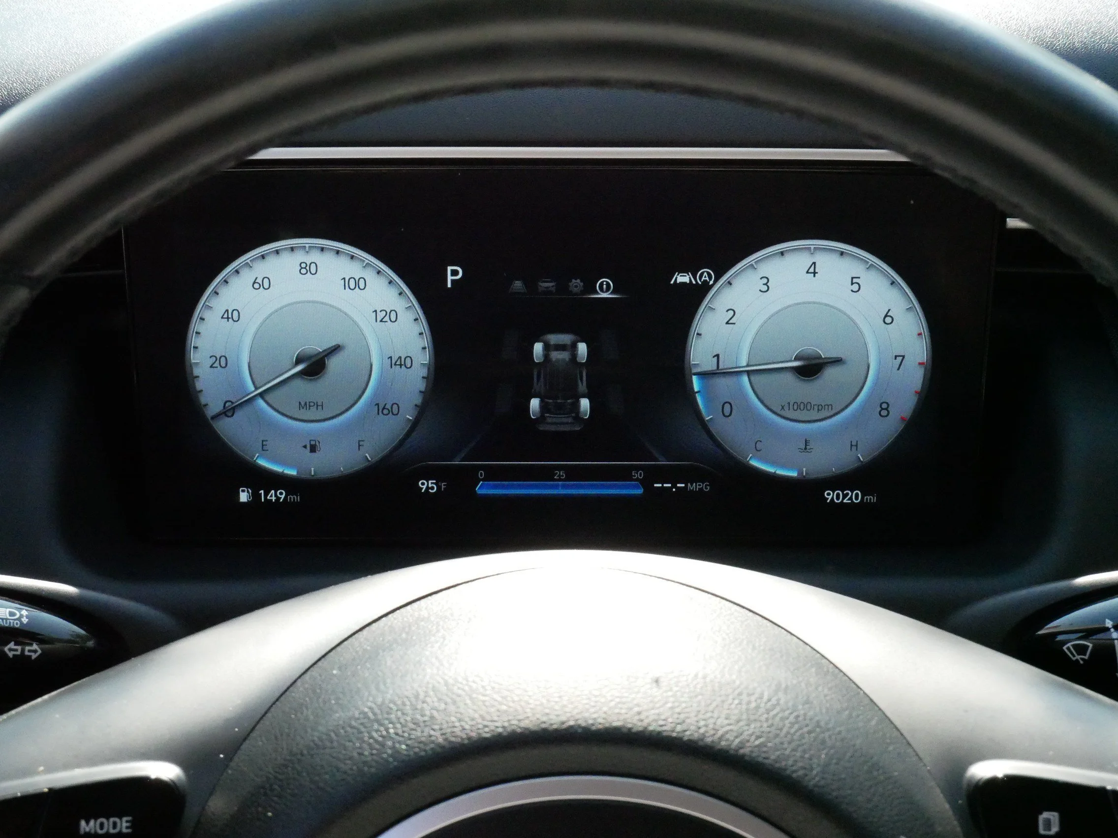 Used 2023 Intense Blue Hyundai SEL image 21