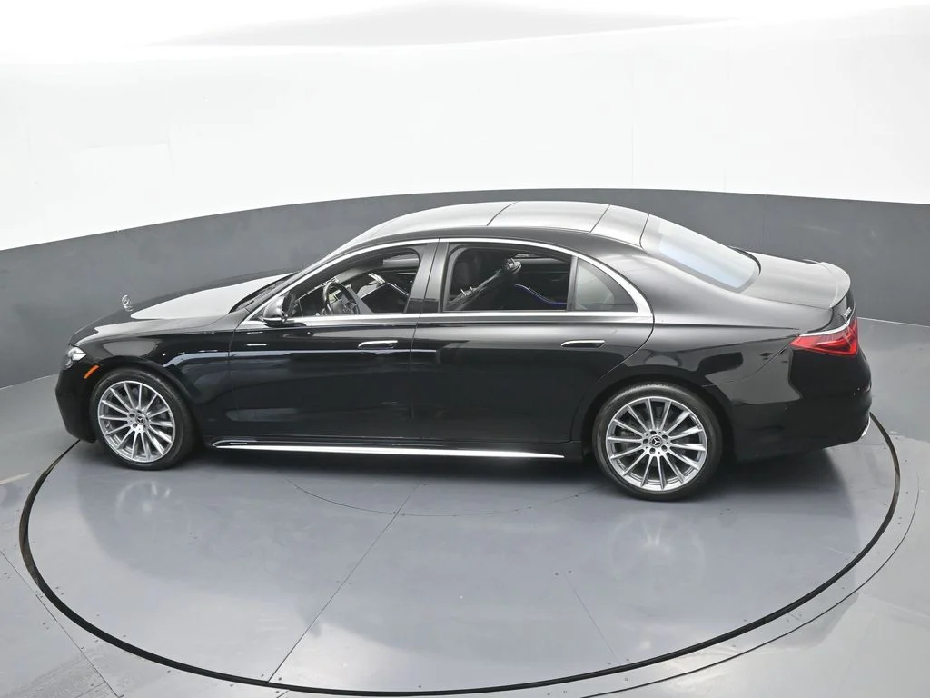 Used 2021 Obsidian Black/designo Diamon White Mercedes-Benz S 580 image 58