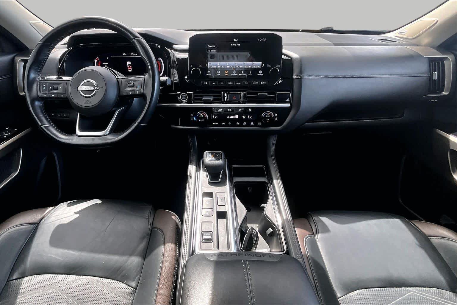 Certified Used 2023 Solid Gray/Super Black Nissan Platinum image 16