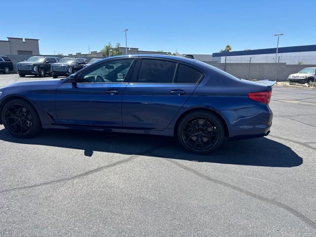 Used 2019 Blue BMW 540i image 8