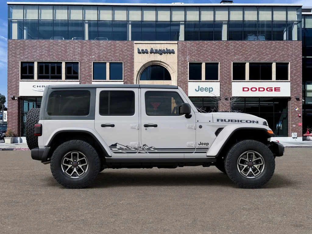 New 2026 Bright White Clear-Coat Exterior Paint Jeep Rubicon image 21