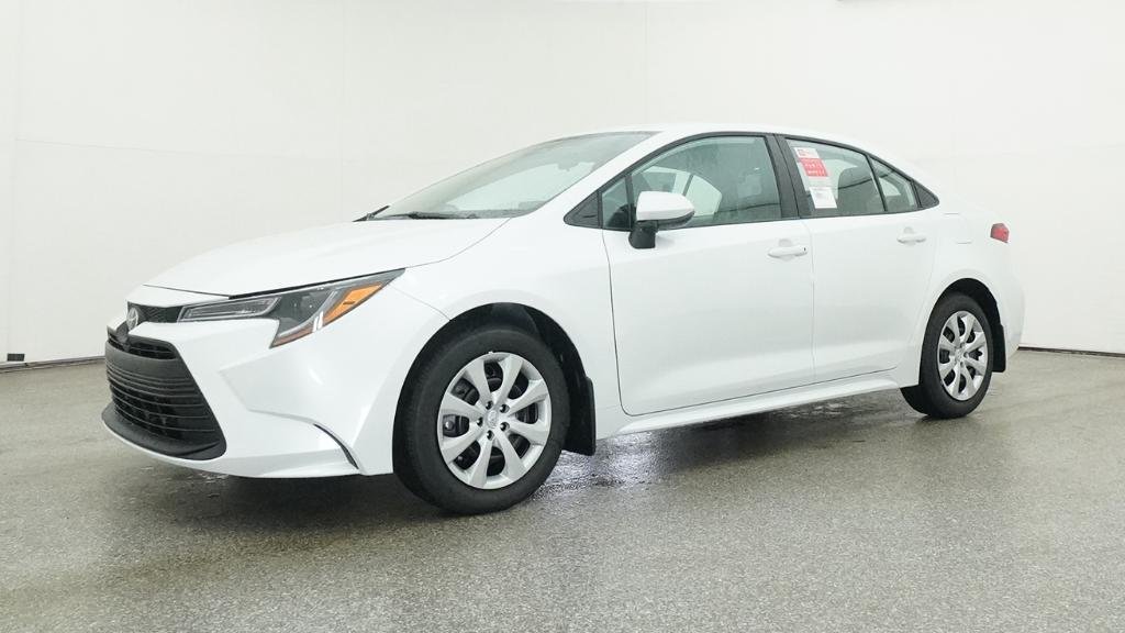 New 2026 Wind Chill Pearl Toyota LE image 3