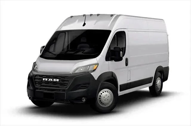 New 2026 Bright White Clearcoat RAM High Roof image 1
