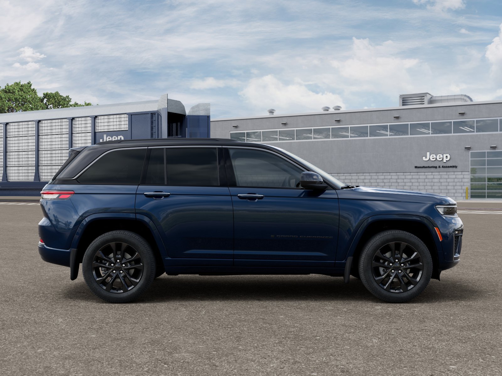 New 2026 Fathom Blue Pearl-Coat Exterior Paint Jeep Limited image 12