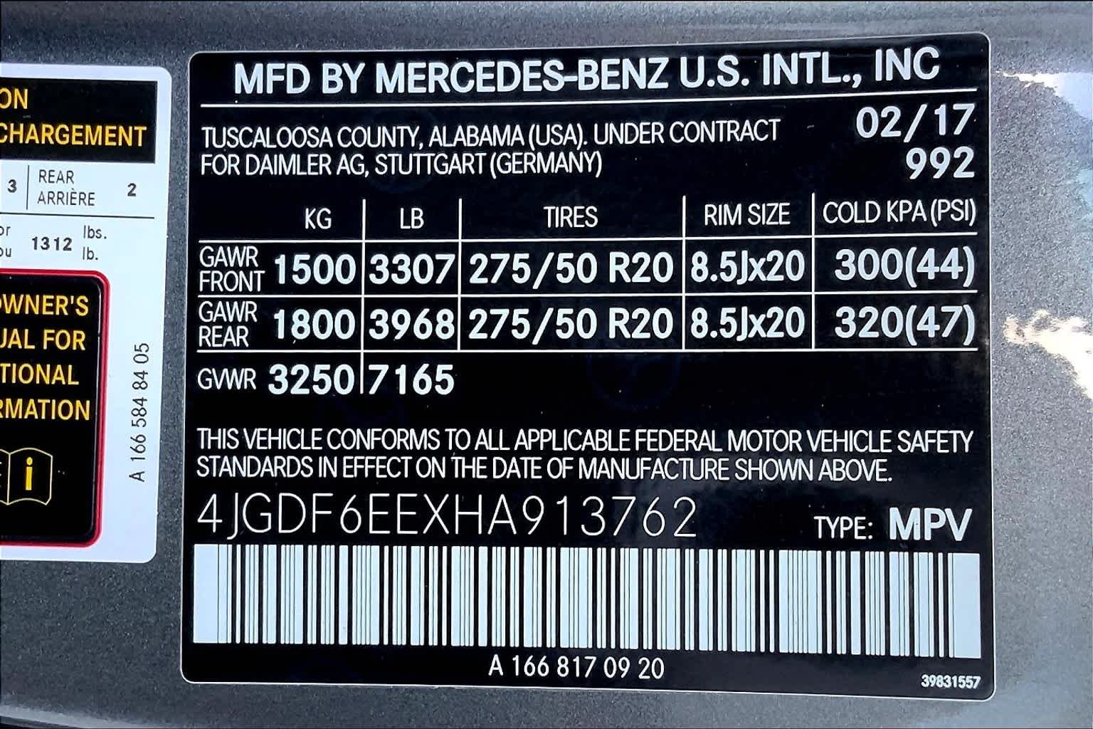 Used 2017 Selenite Grey Mercedes-Benz GLS 450 image 34
