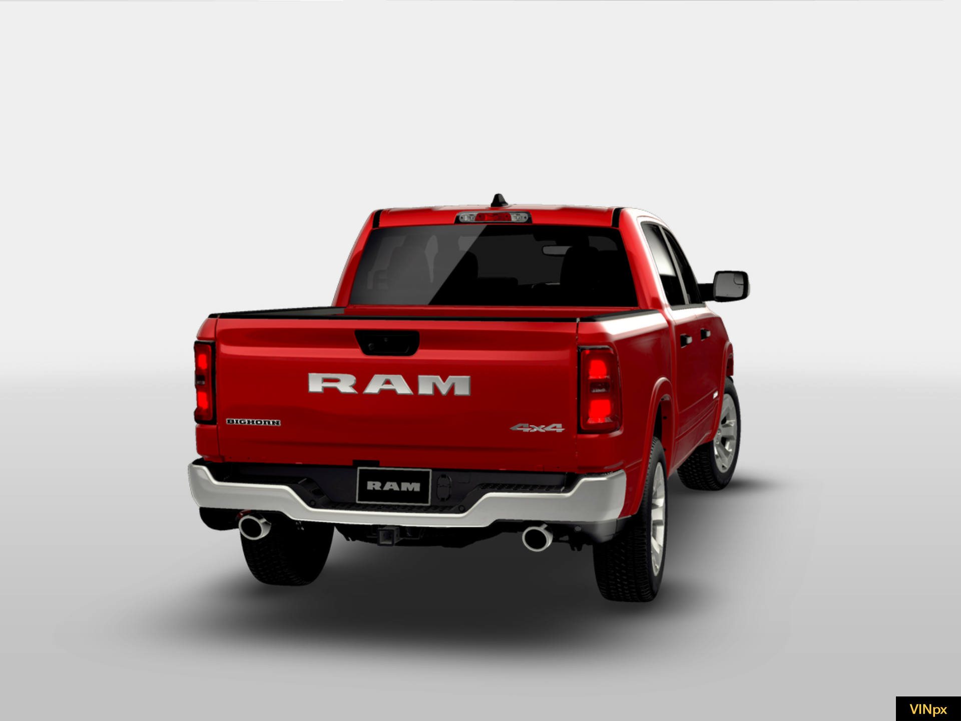 New 2026 Molten Red Pearl-Coat Exterior Paint RAM BIG HORN image 14