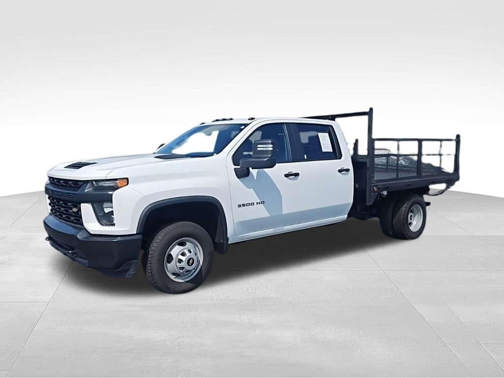 Used 2021 White Chevrolet Work Truck image 4
