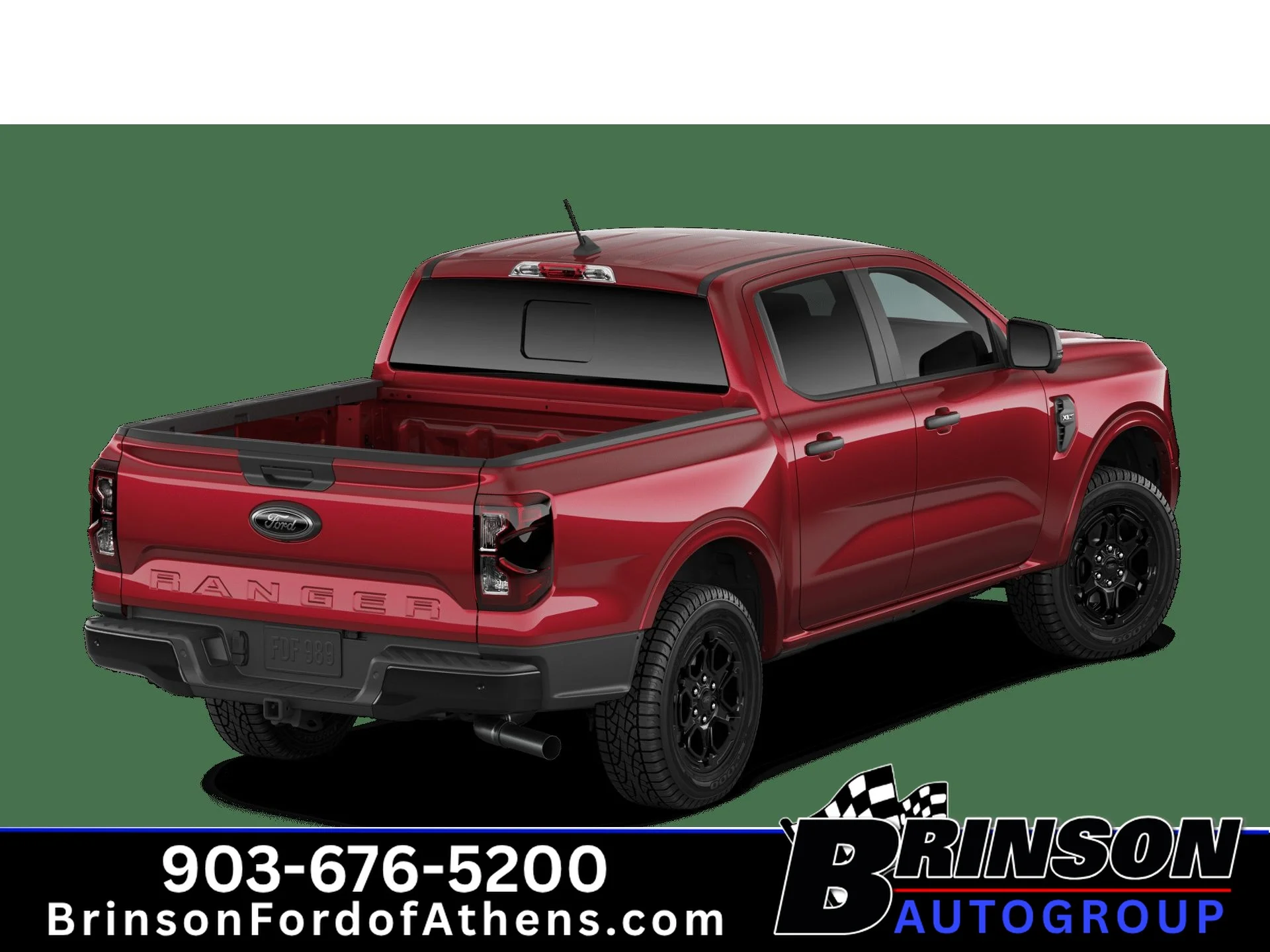 New 2026 Ruby Red Metallic Tinted Clearcoat Ford XLT image 3