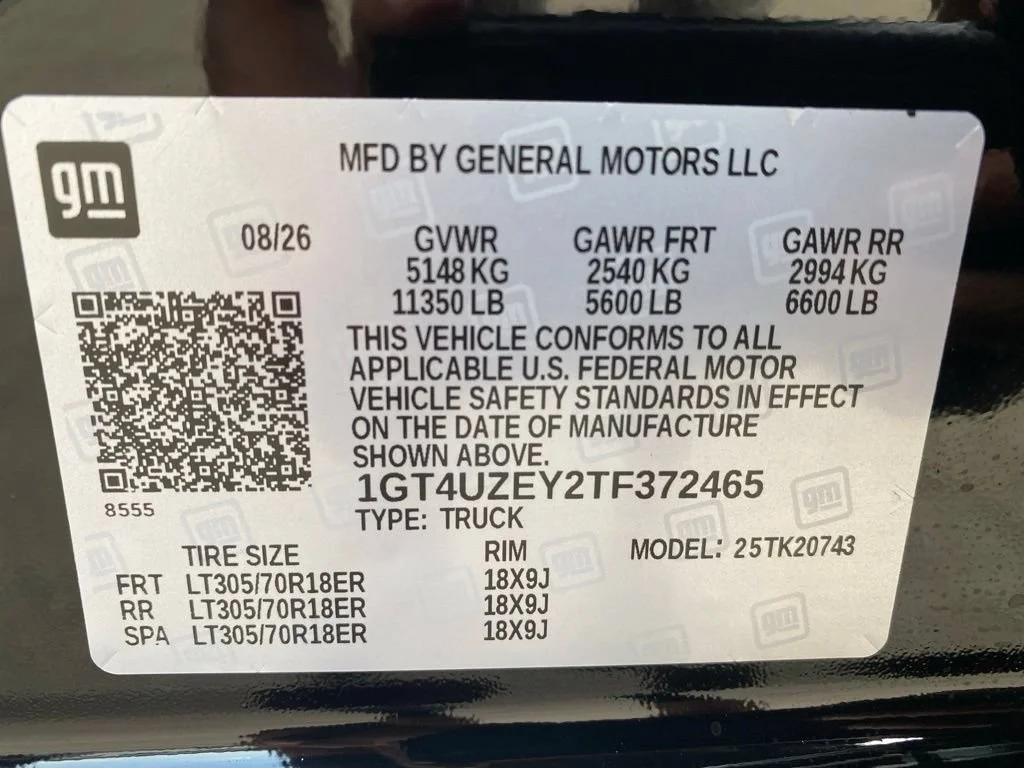 New 2026 Onyx Black GMC AT4X image 38