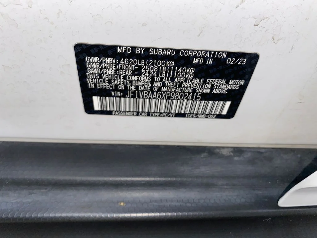 Used 2023 White Subaru Base image 25