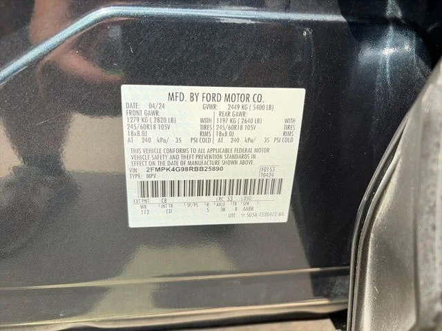 Used 2024 Blue Ford SE image 28