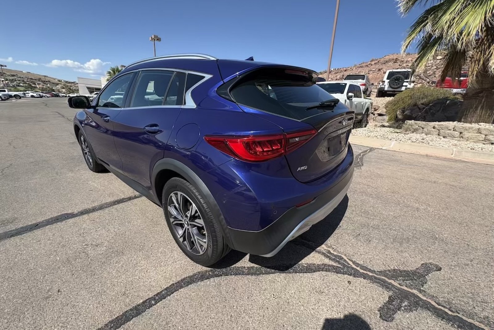 Used 2017 Ink Blue INFINITI Premium image 3