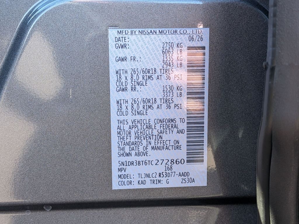 New 2026 Gun Metallic Nissan Rock Creek image 27