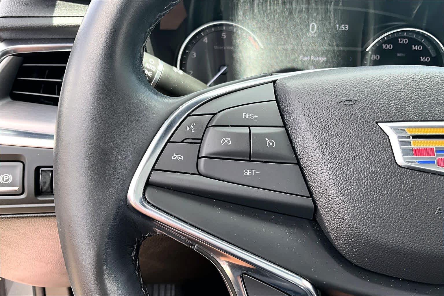 Used 2021 Satin Steel Metallic Cadillac FWD Luxury image 23