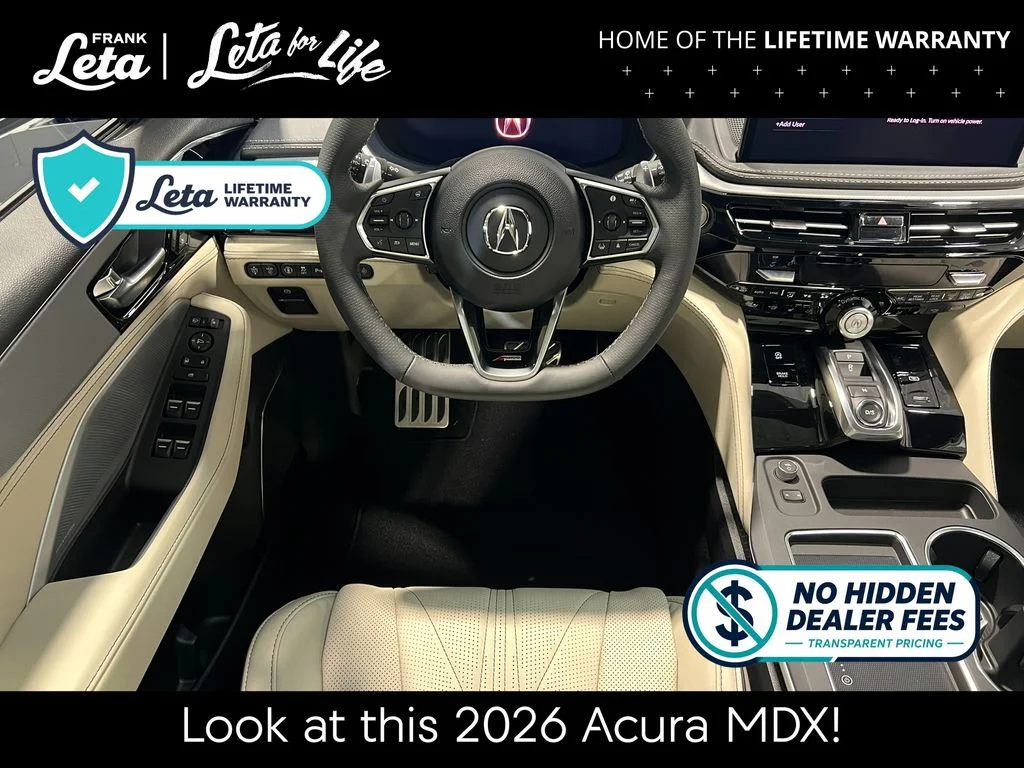 New 2026 Black Acura A-Spec Advance Package image 19