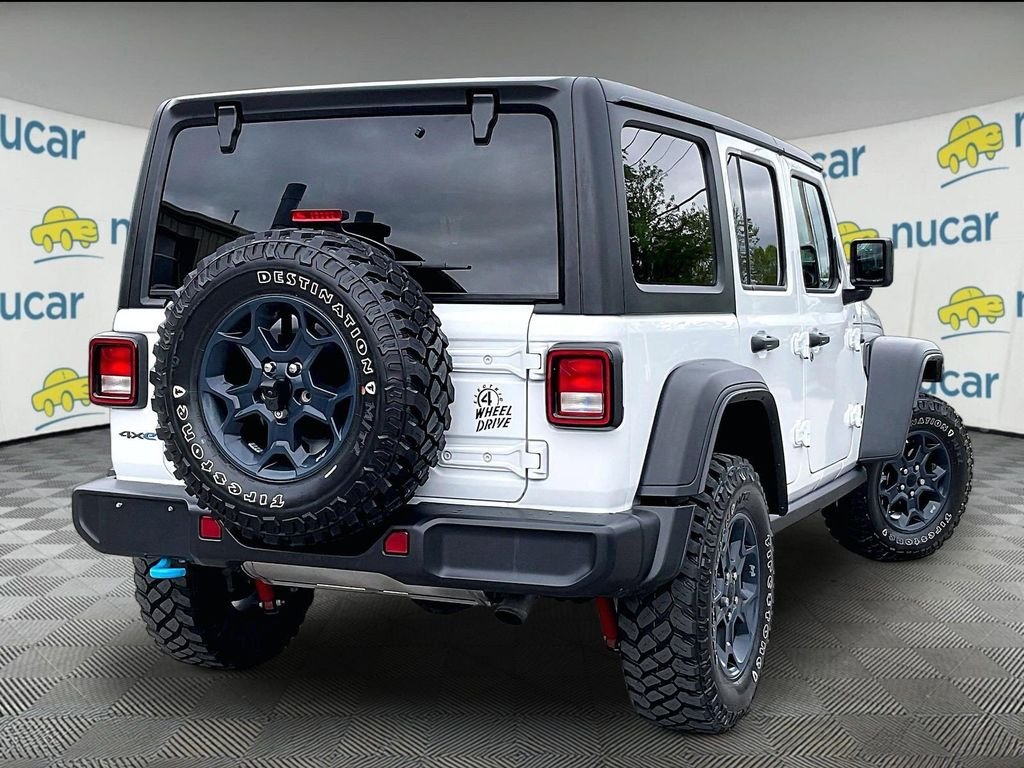 Used 2023 White Jeep Willys 4xe image 6