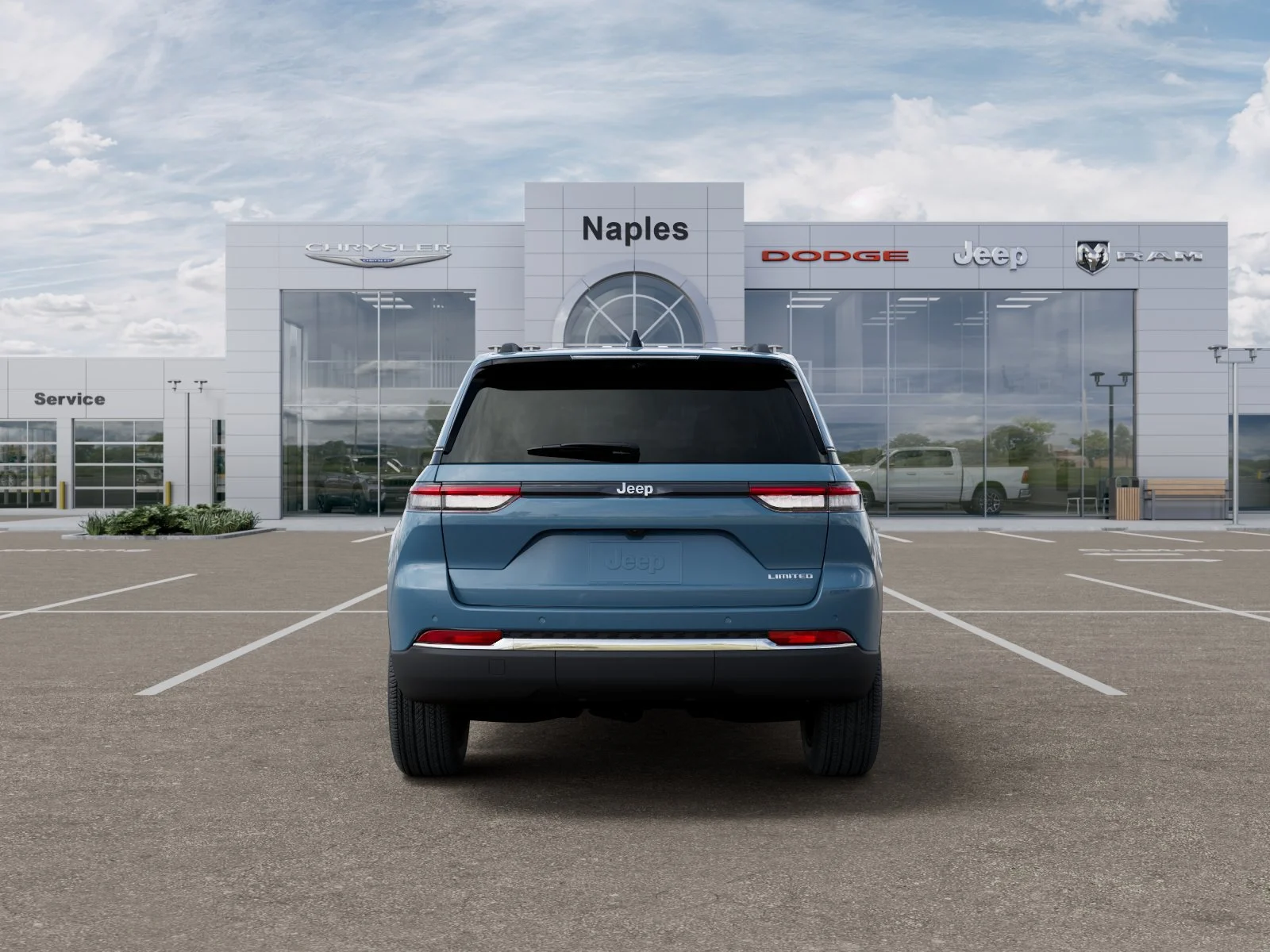 New 2026 Steel Blue Exterior Paint Jeep Limited image 7