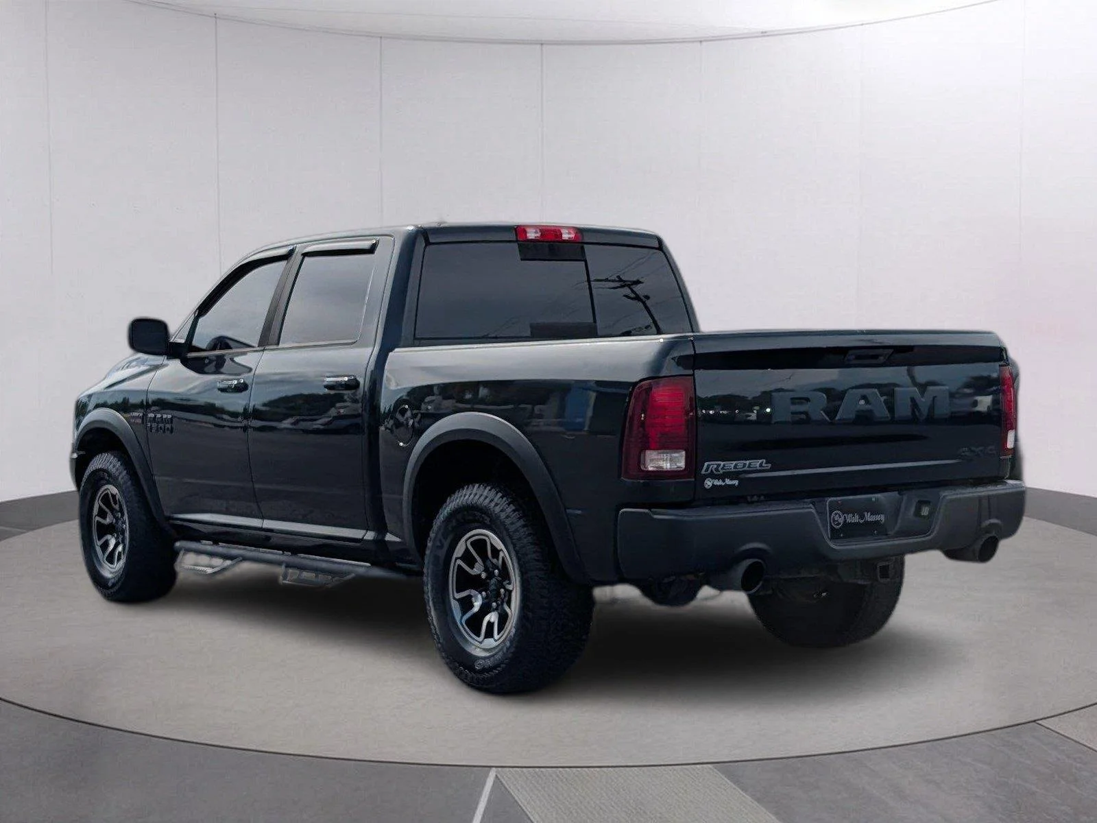 Used 2016 Brilliant Black Crystal Pearlcoat Ram Rebel image 3