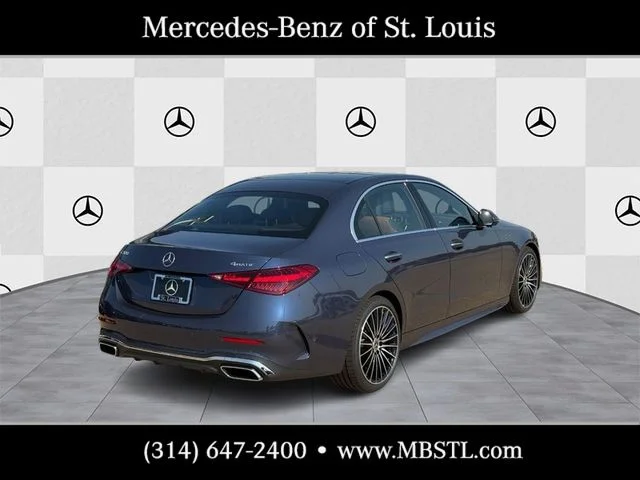 New 2026 Twilight Blue Metallic Mercedes-Benz C 300 image 3