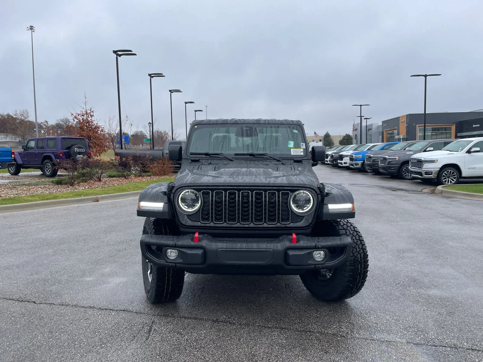 New 2026 Black Clear-Coat Exterior Paint Jeep Rubicon X image 3