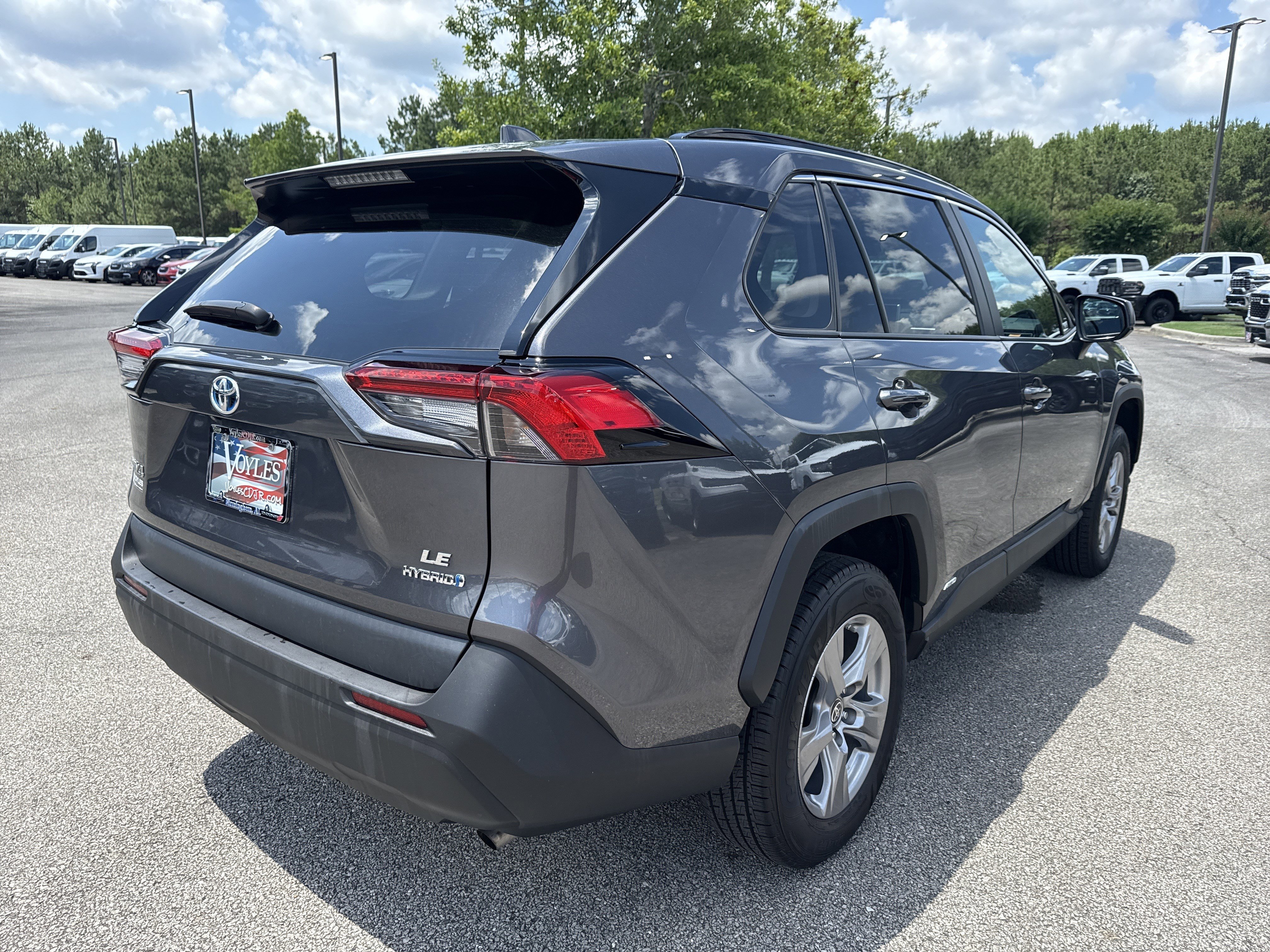 Used 2024 Gray Toyota Hybrid LE image 7