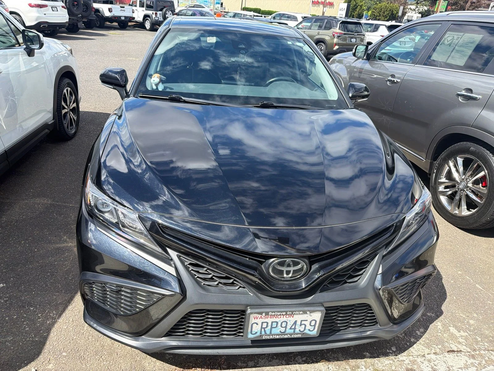 Used 2023 Black Toyota SE image 2