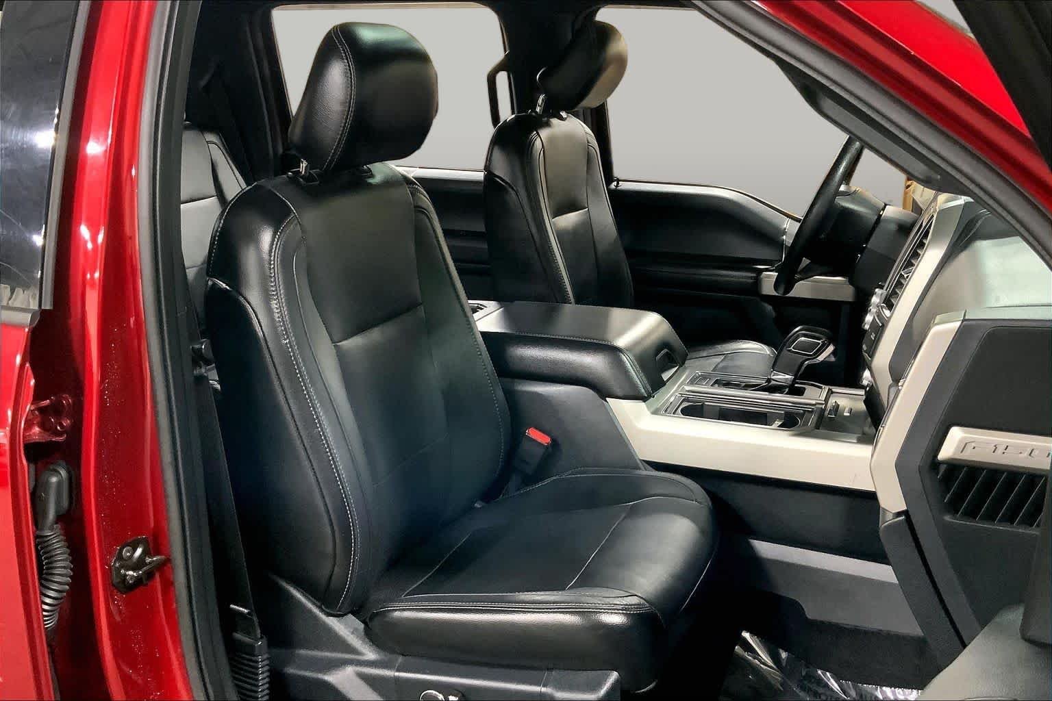 Used 2015 Ruby Red Metallic Tinted Clearcoat Ford Lariat image 9