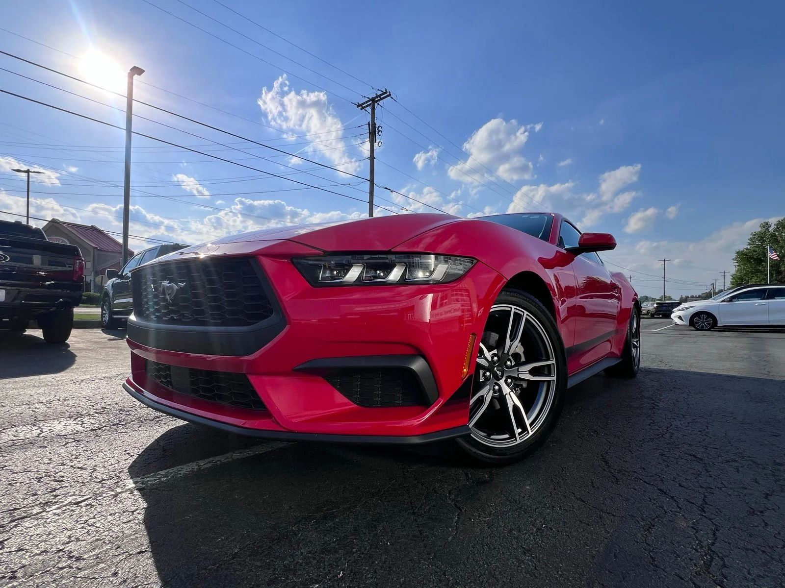 Used 2024 Red Ford EcoBoost image 17